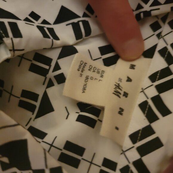 Marni at H&M 2012 L geometric oversized shirt. - Picture 7 of 8